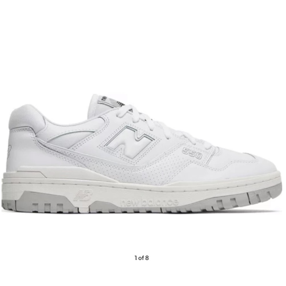 New Balance GOAT Verified 550 White/Gray Sneakers